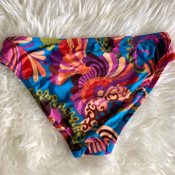 Trina Turk Coachella print triangle halter bikini - Picture 4 of 7